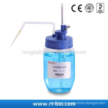 RONGTAI Adjustable Glass Injection Dispenser translucent glass 0.5-5ml